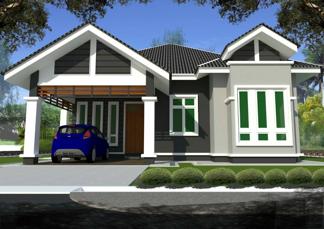  Rumah Banglo Cantik  Desainrumahid com