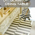 DIY Glasstop Dining Table Tutorial 