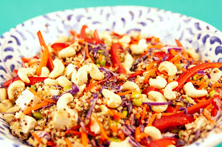 CHICKPEA QUINOA SALAD