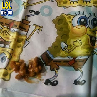 Sponge Bob while shits