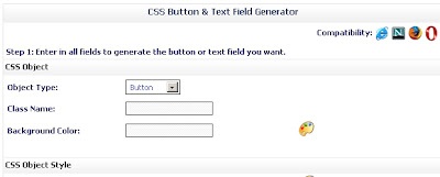 CSS Button and Text Field Generator. Useful Online tool for creating button.