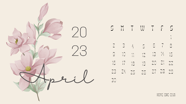 Free April 2023 Calendars / Printable, Desktop & Monthly