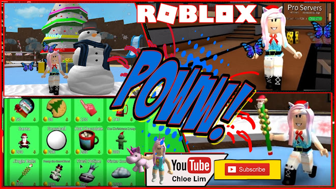 Chloe Tuber Roblox Epic Minigames Gameplay Having Fun And Buying Some New Christmas Gears - codes for roblox minigames 2018