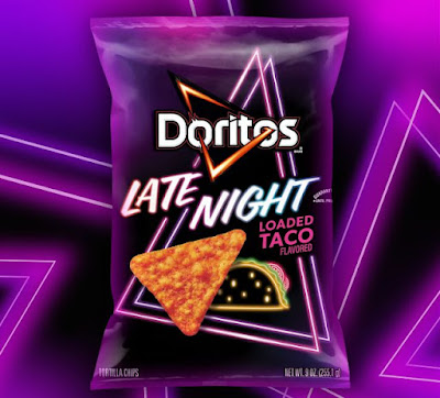 Doritos Late Night Loaded Taco tortilla chips.