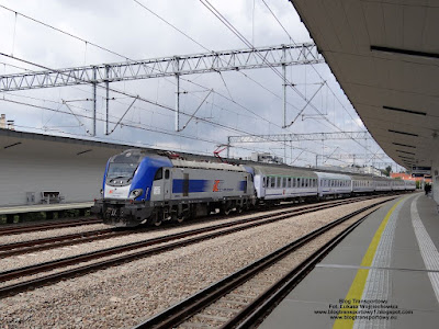 NEWAG Griffin, EU160-004, PKP Intercity, Kraków Grzegórzki