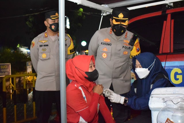Jelang Lebaran, Kembali Layani Vaksinasi Di Rest Area Tol Sidoarjo-Surabaya​