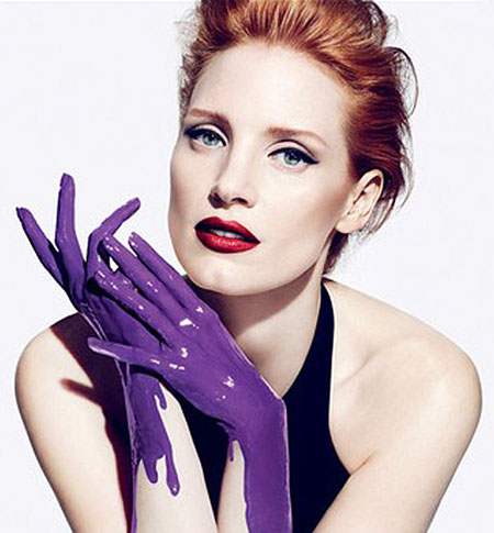 Jessica Chastain for YSL Fragrance Manifesto