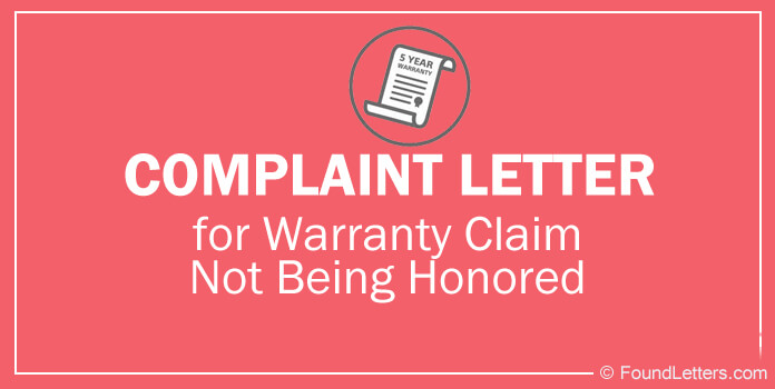 Sample Complaint Letter Format