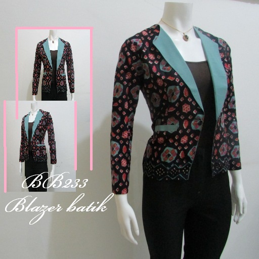 7 Baju  Kerja Wanita  Blazer  Batik  Modern 1000 Model  