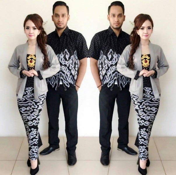 30 Model  Baju  Kebaya Batik  Couple  Modern Terbaru