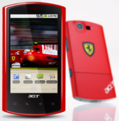 Acer E liquid Ferrari 