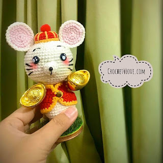 PATRON GRATIS RATON AMIGURUMI 37545