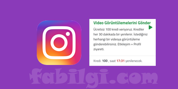 Instagram Reels Videosu İzlenme Hilesi Yeni Site 2021