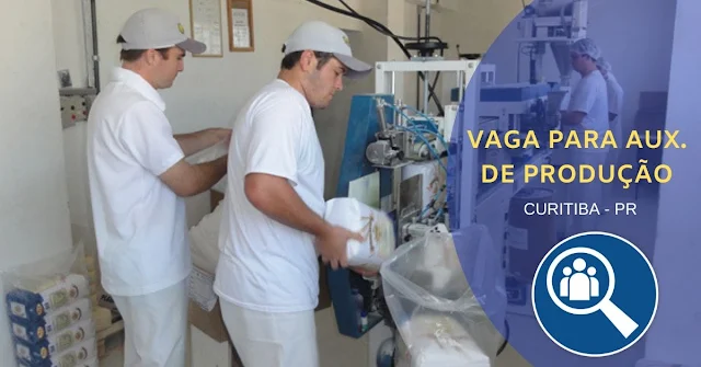 auxiliar de produção em curitiba