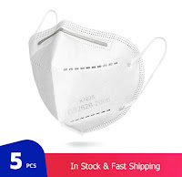 Strong Protective Reusable KN95 Face Mask Respirator (5 pcs)