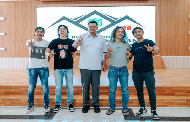 Slank Apresiasi Bobby Nasution Dukung Kreativitas Anak Medan