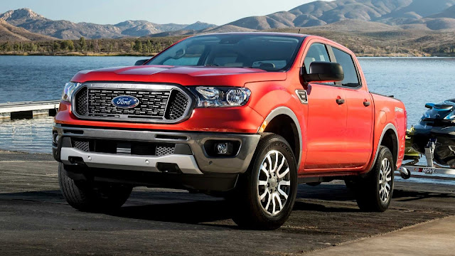 ford ranger 2019 บนท้องถนน
