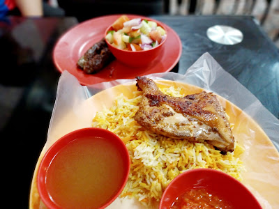 Dinner Nasi Arab Mandy Ayam Dan Kambing