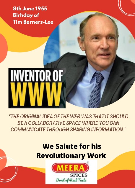 Thnaks to Tim Berners Lee for the Invention of WWW