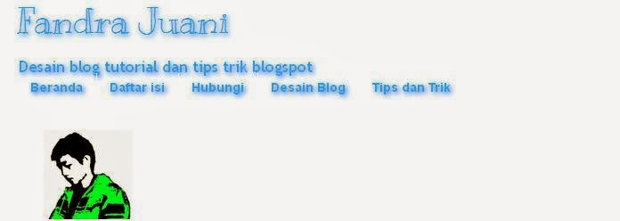 merubah posisi header blog