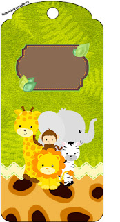Bebés de la Selva: Etiquetas para Candy Bar para Imprimir Gratis.