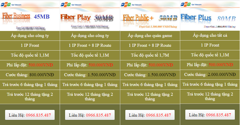 Khuyến Mãi Lắp Mạng Cáp Quang FPT Cho Quán Game Nét