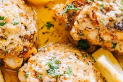 Instant Pot Low Carb Lemon Garlic Chicken