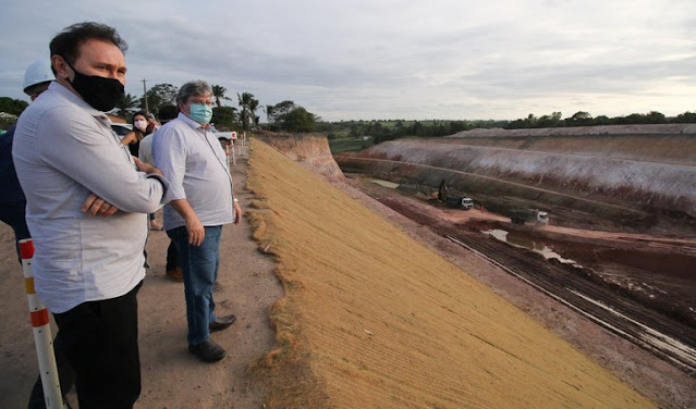 João Azevêdo inspeciona obras do canal Acauã-Araçagi e investimentos do governo em Lucena, Mamanguape e Sapé