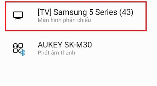 cách sử dụng Smart View trên tivi