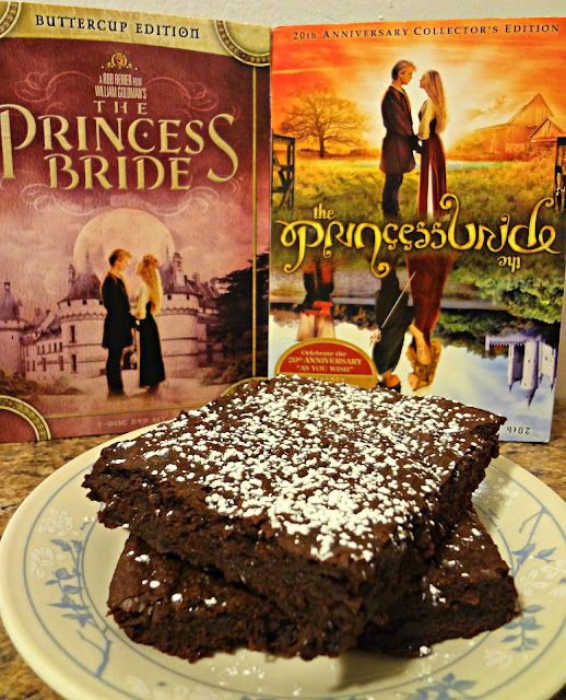 Big Cocoa Brownies (aka Iocane-Dusted Brownies of Unusual Size for "The Princess Bride")