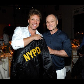Jon Bon Jovi and New York City Police Commissioner Raymond Kelly attend 2011 Apollo in the Hamptons