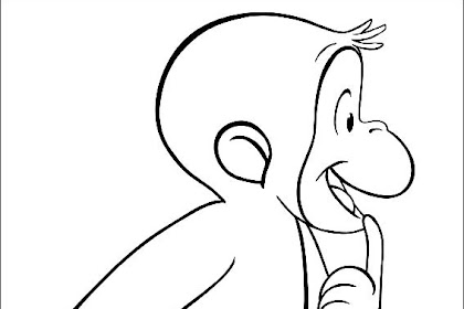 curious george flying kite coloring page Fun coloring pages: curious
george coloring pages