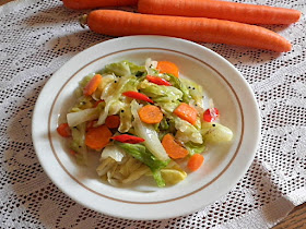 Stir Fried Cabbage Recipe  @ treatntrick.blogspot.com
