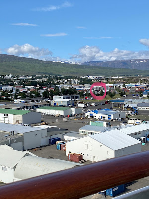 Hagkaup grocery store from cruise ship port in Akureyri, Iceland