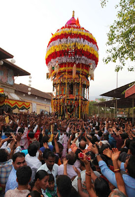 Navarathri days in Kollur Mookambika Temple