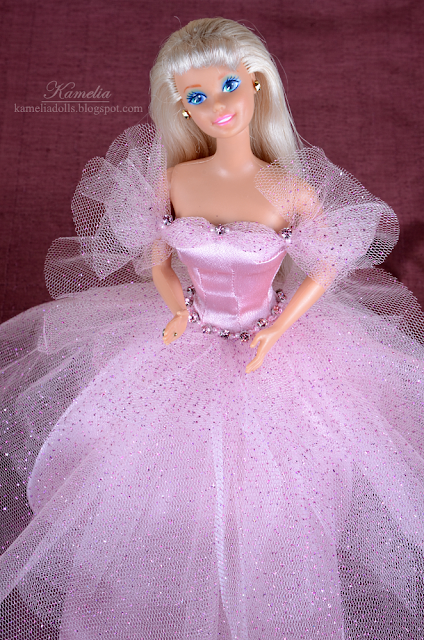 Anniversary pink dress for Superstar Barbie doll