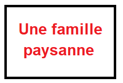 Une famille paysanne