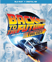 Back to the Future Trilogy 30th Anniversary Blu-Ray Cover