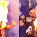 Xand Avião é atingido por chamas no rosto durante show em São Paulo