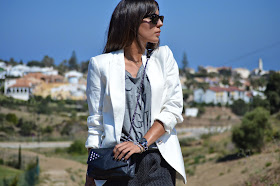 street style style fashion ootd fashion blogger malagueña blogger malagueña  outfit look me girl purse designer swag outfi look chic casual love lovely gorgeous moda mood trend inspiration cristina style slip on blazer mango