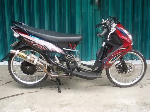 Cars Modiification Modif Pelek 17 Yamaha Mio aliran Thai 