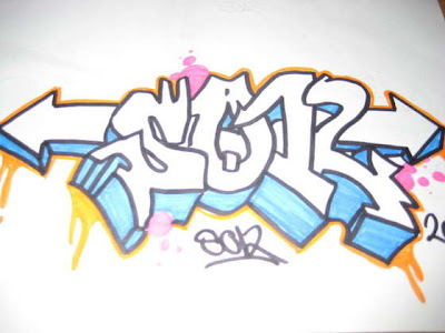 Graffiti Letters,Graffiti Sketch