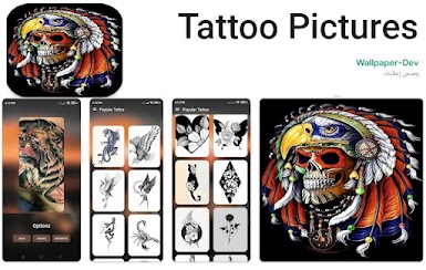 تطبيق Tattoo Pictures للأندرويد صور تاتو اوفلاين وأونلاين