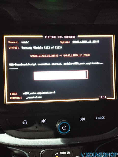 GM Volt Gen2 Android Auto Update by VXDIAG 2