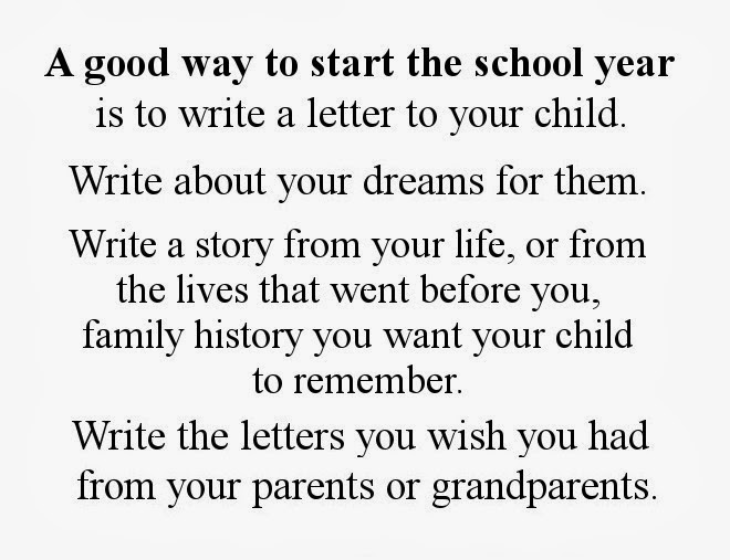 write a essay to parents of your dream