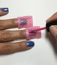 Born Pretty Store Hollow Nail Art Stencil