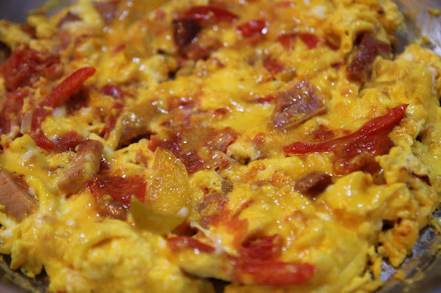 Omelette a la piperade organic gluten free recipe