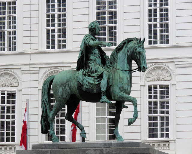 Monument to Emperor Joseph II by Franz Anton von Zauner, Josefsplatz, Vienna