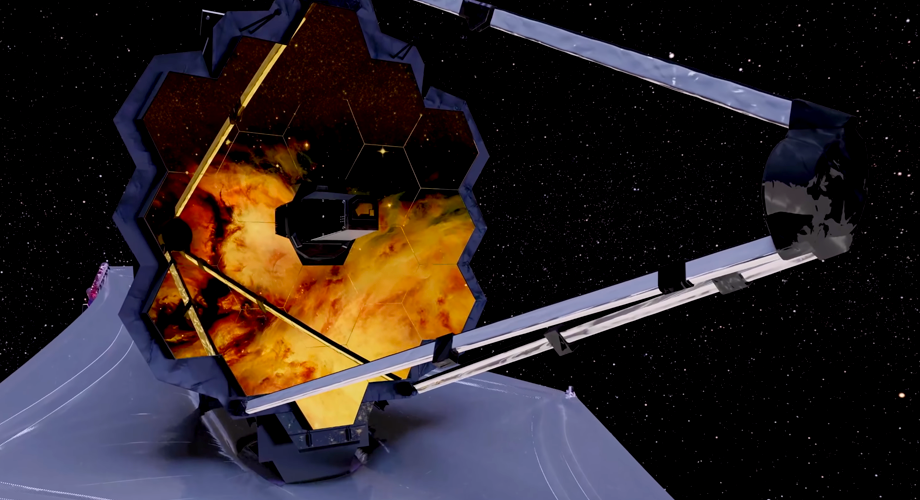 The Webb Space Telescope mirrors are the main components of the observatory. NASA/JWST, 2022.