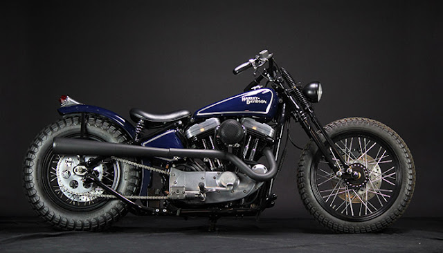 Harley Davidson XL883 By Gleaming Works Hell Kustom